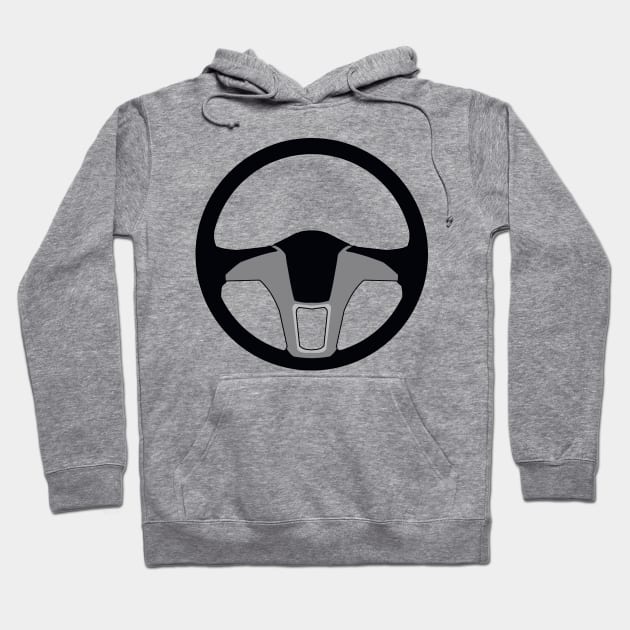 Steering Wheel Car Driving Hoodie by FlashDesigns01